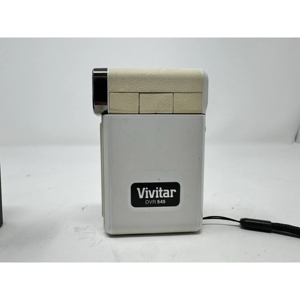 Vivitar DVR545 HD High Definition Handheld Camcorder White